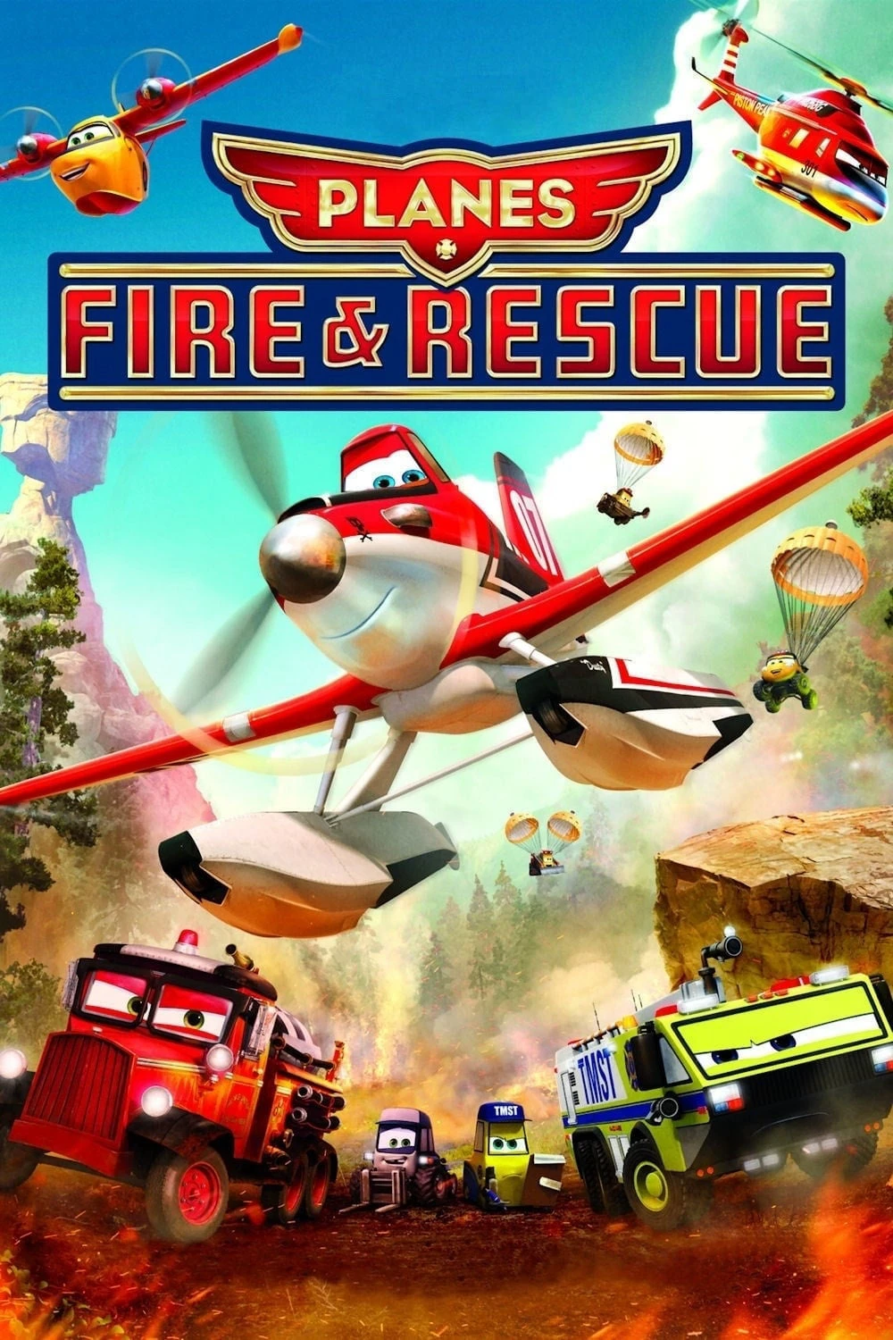 Thế Giới May Bay: Anh Hùng & Biển Lửa | Planes: Fire & Rescue (2014)